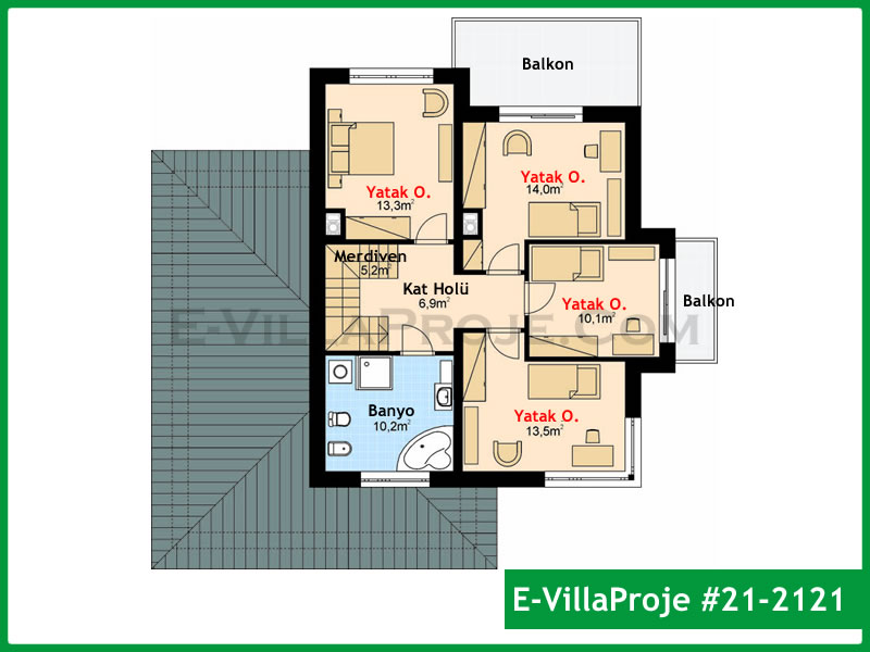 Ev Villa Proje #21 - 2121 Thumbnail 3