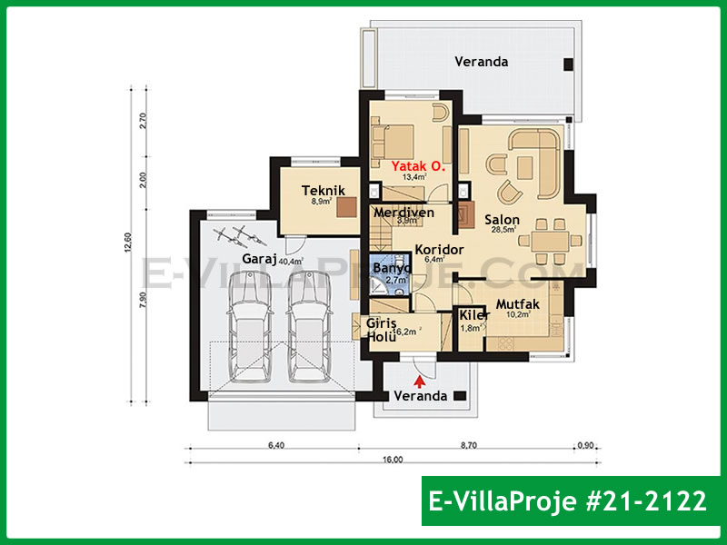Ev Villa Proje #21 - 2122 Thumbnail 2