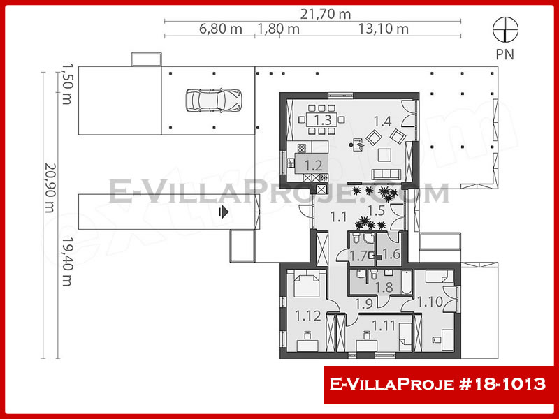 Ev Villa Proje #18 - 1013 Thumbnail 2