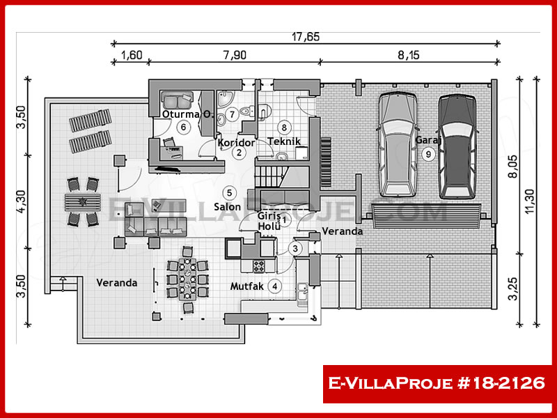 Ev Villa Proje #18 - 2126 Thumbnail 2
