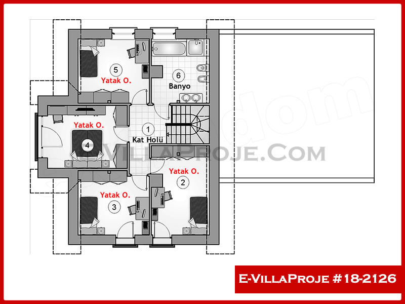 Ev Villa Proje #18 - 2126 Thumbnail 3