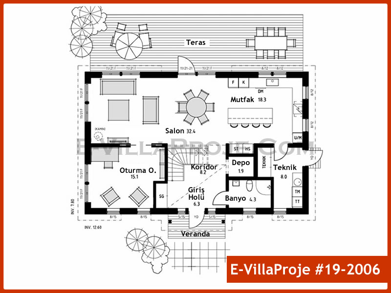 Ev Villa Proje #19 - 2006 Thumbnail 2