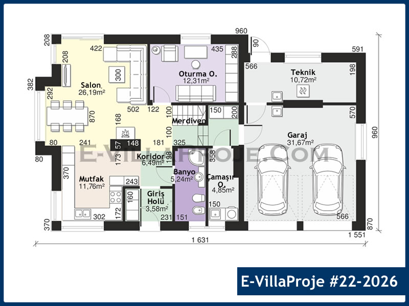 Ev Villa Proje #22 - 2026 Thumbnail 2