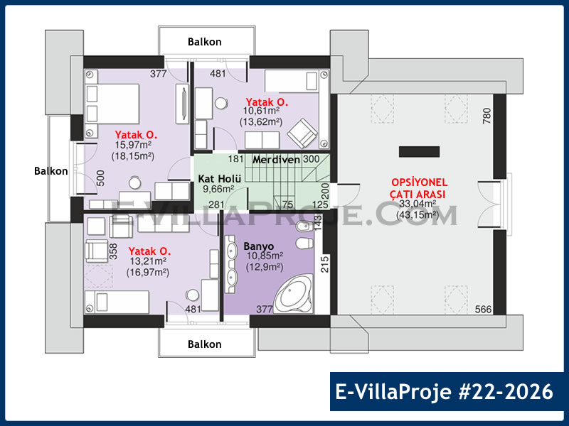 Ev Villa Proje #22 - 2026 Thumbnail 3