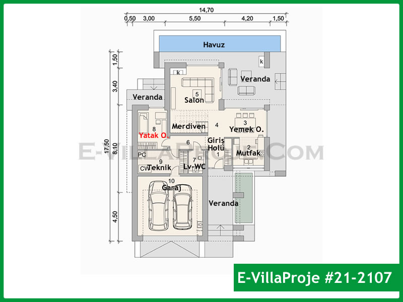 Ev Villa Proje #21 - 2107 Thumbnail 2