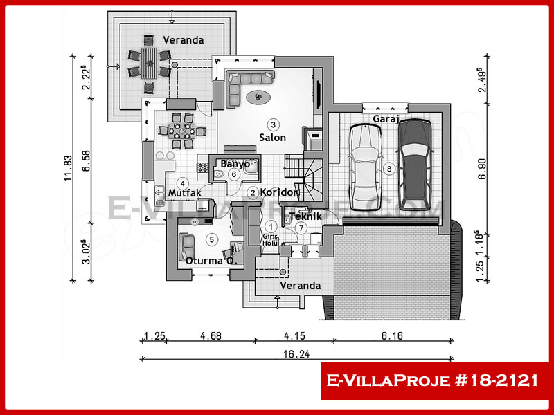 Ev Villa Proje #18 - 2121 Thumbnail 2