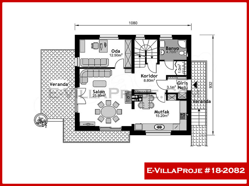 Ev Villa Proje #18 - 2082 Thumbnail 2