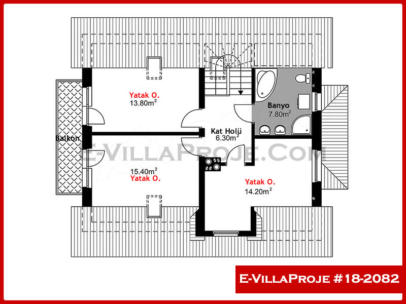 Ev Villa Proje #18 - 2082 Thumbnail 3