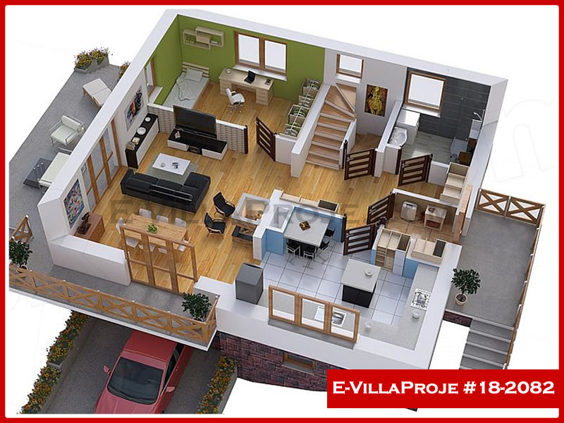 Ev Villa Proje #18 - 2082 Thumbnail 7
