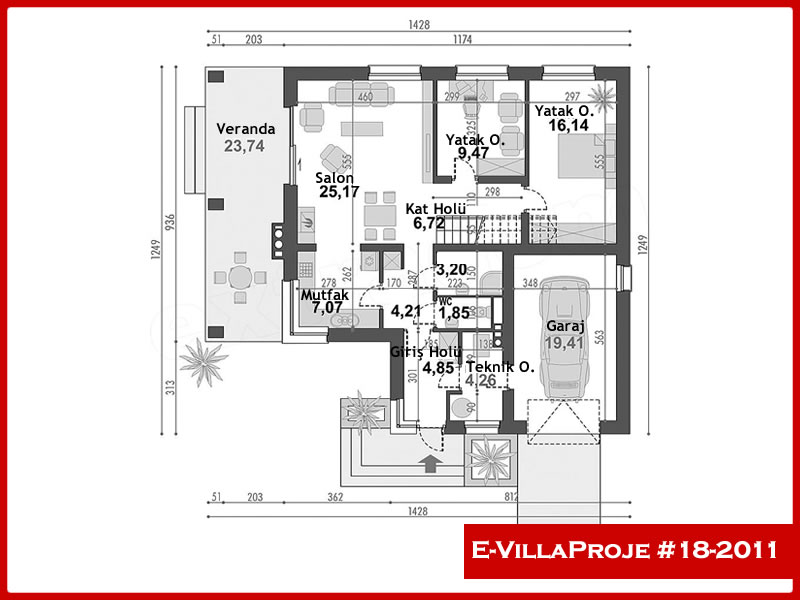 Ev Villa Proje #18 - 2011 Thumbnail 2