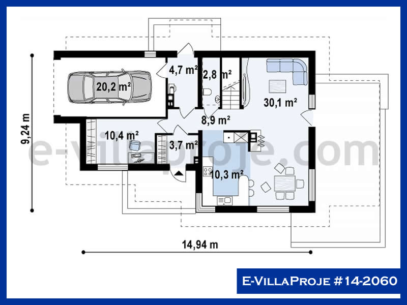 Ev Villa Proje #14 - 2060 Thumbnail 2