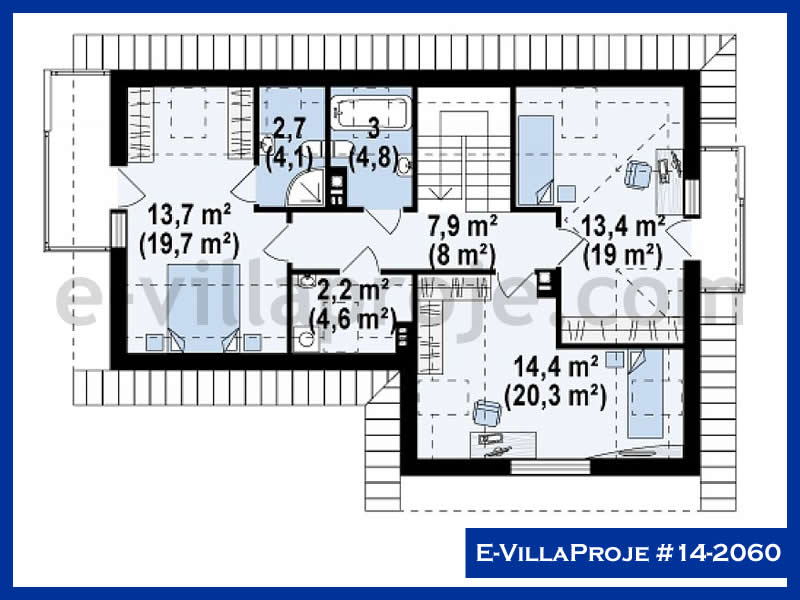Ev Villa Proje #14 - 2060 Thumbnail 3