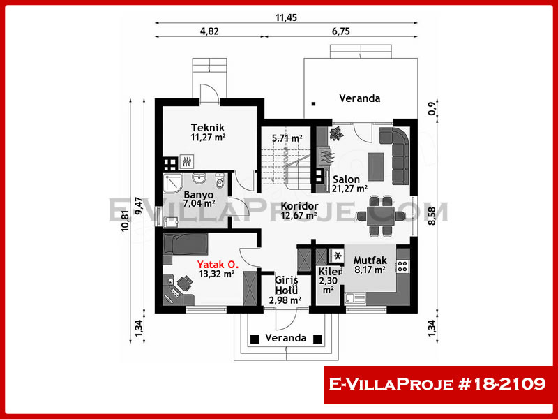 Ev Villa Proje #18 - 2109 Thumbnail 2