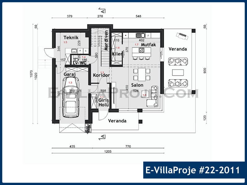 Ev Villa Proje #22 - 2011 Thumbnail 2