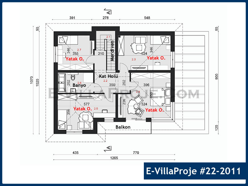Ev Villa Proje #22 - 2011 Thumbnail 3