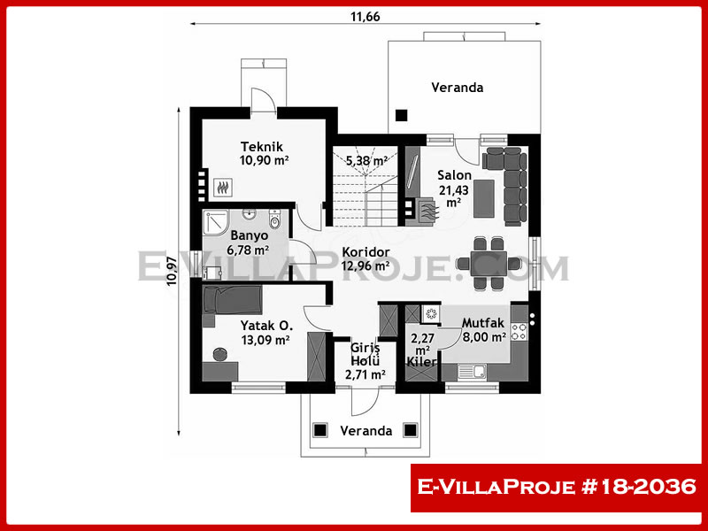 Ev Villa Proje #18 - 2036 Thumbnail 2