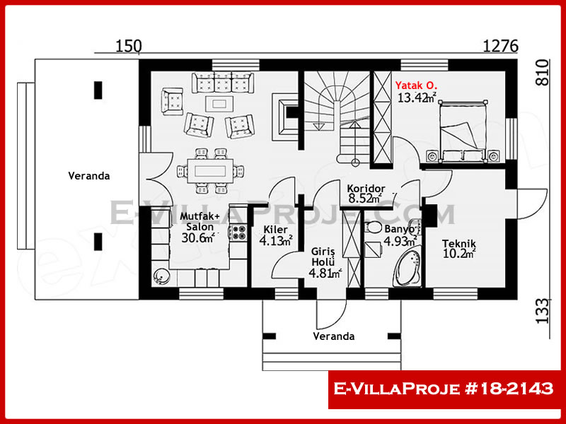 Ev Villa Proje #18 - 2143 Thumbnail 2