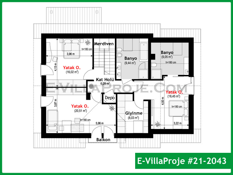Ev Villa Proje #21 - 2043 Thumbnail 3