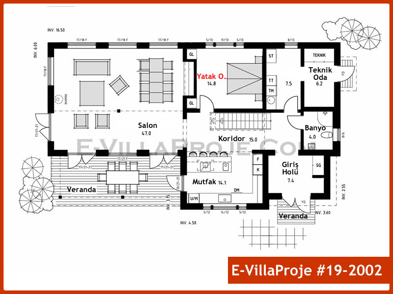 Ev Villa Proje #19 - 2002 Thumbnail 2