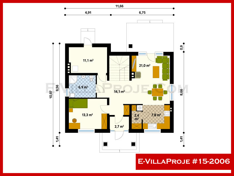 Ev Villa Proje #15 - 2006 Thumbnail 2