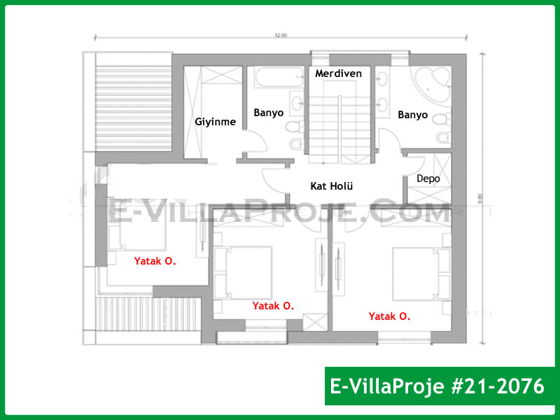 Ev Villa Proje #21 - 2076 Thumbnail 3