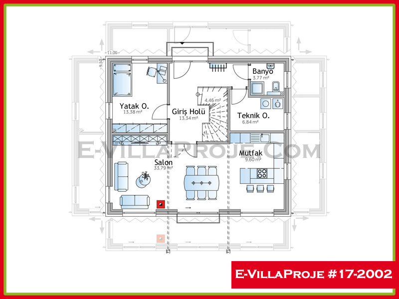 Ev Villa Proje #17 - 2002 Thumbnail 2