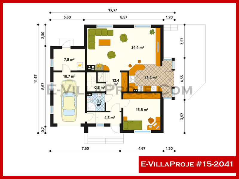Ev Villa Proje #15 - 2041 Thumbnail 2