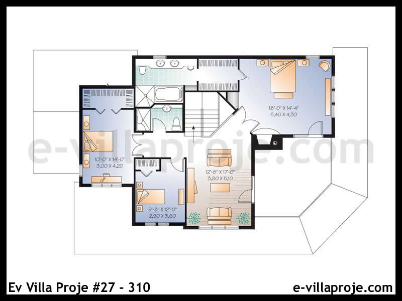 Ev Villa Proje #27 - 310 Thumbnail 3
