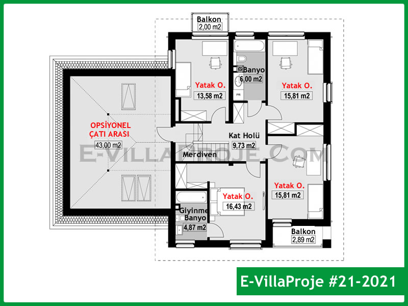 Ev Villa Proje #21 - 2021 Thumbnail 3