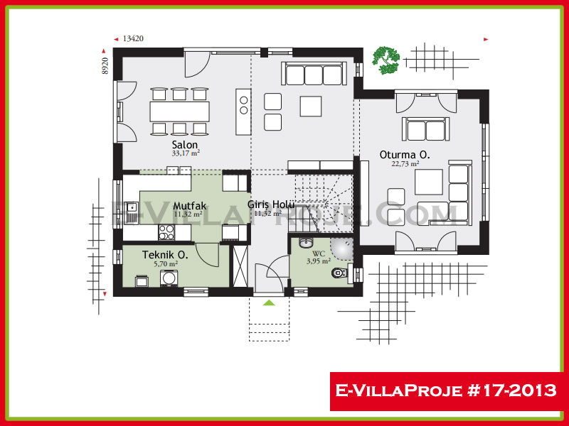 Ev Villa Proje #17 - 2013 Thumbnail 2