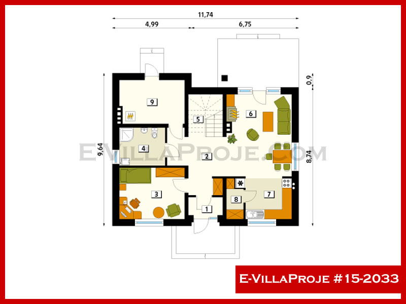 Ev Villa Proje #15 - 2033 Thumbnail 2