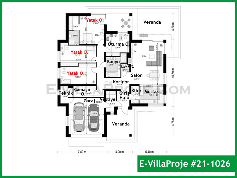 Ev Villa Proje #21 - 1026 Thumbnail 2