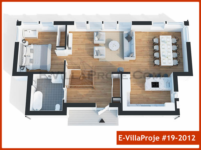 Ev Villa Proje #19 - 2012 Thumbnail 3