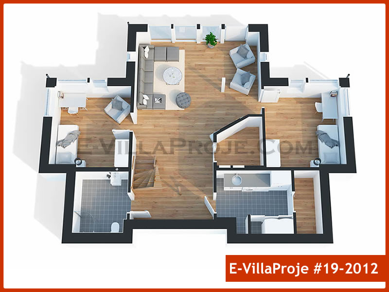 Ev Villa Proje #19 - 2012 Thumbnail 4