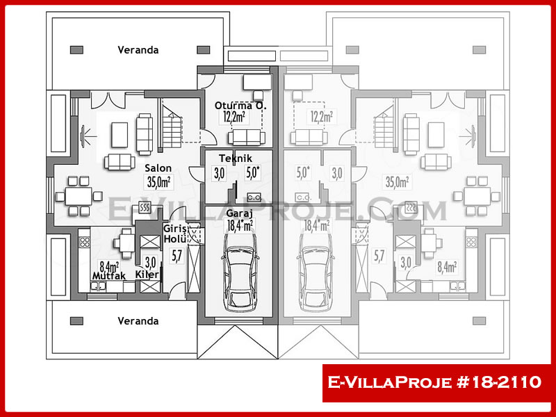Ev Villa Proje #18 - 2110 Thumbnail 2