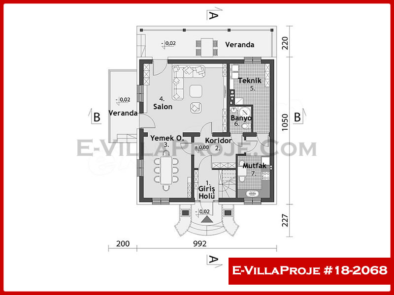 Ev Villa Proje #18 - 2068 Thumbnail 2