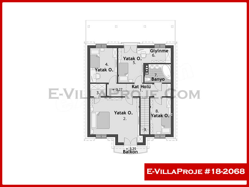 Ev Villa Proje #18 - 2068 Thumbnail 3