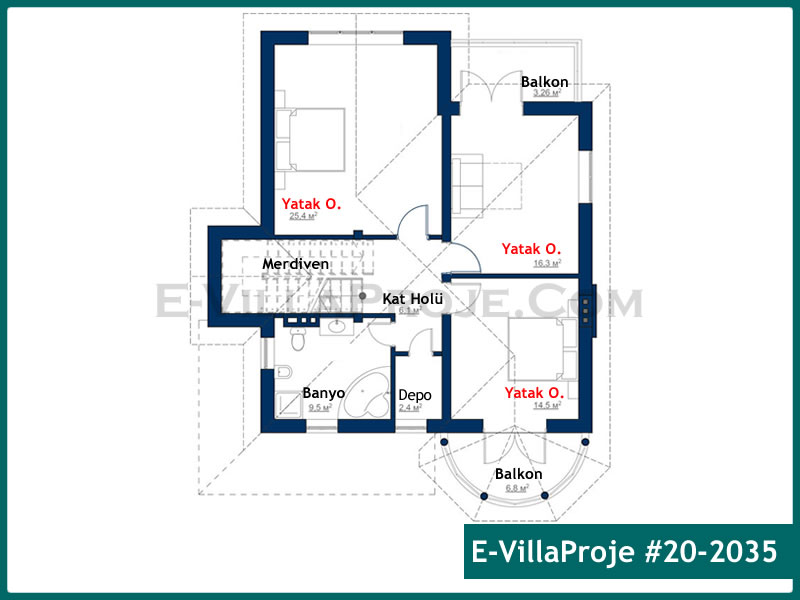 Ev Villa Proje #20 - 2035 Thumbnail 3