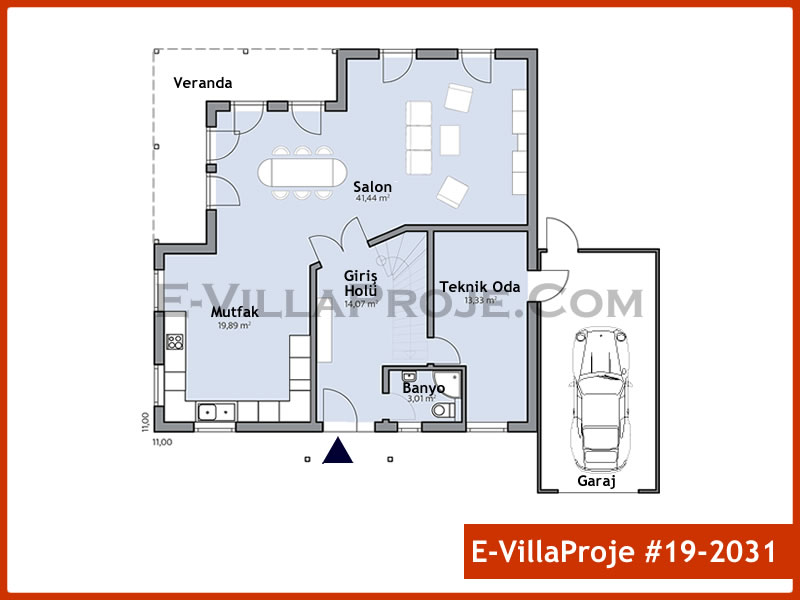 Ev Villa Proje #19 - 2031 Thumbnail 2