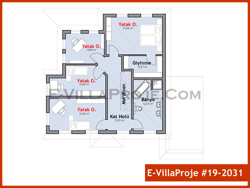 Ev Villa Proje #19 - 2031 Thumbnail 3