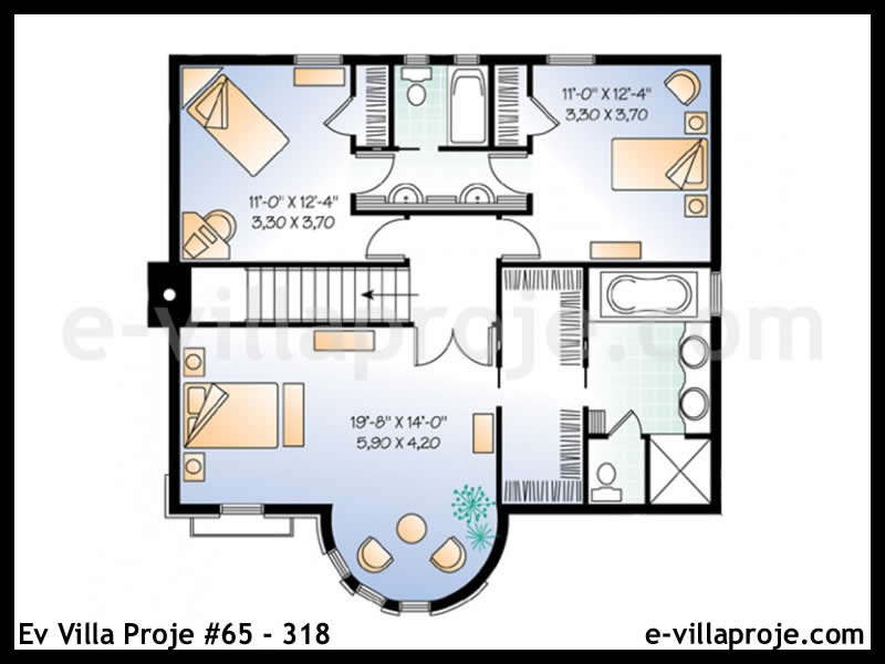 Ev Villa Proje #65 - 318 Thumbnail 3