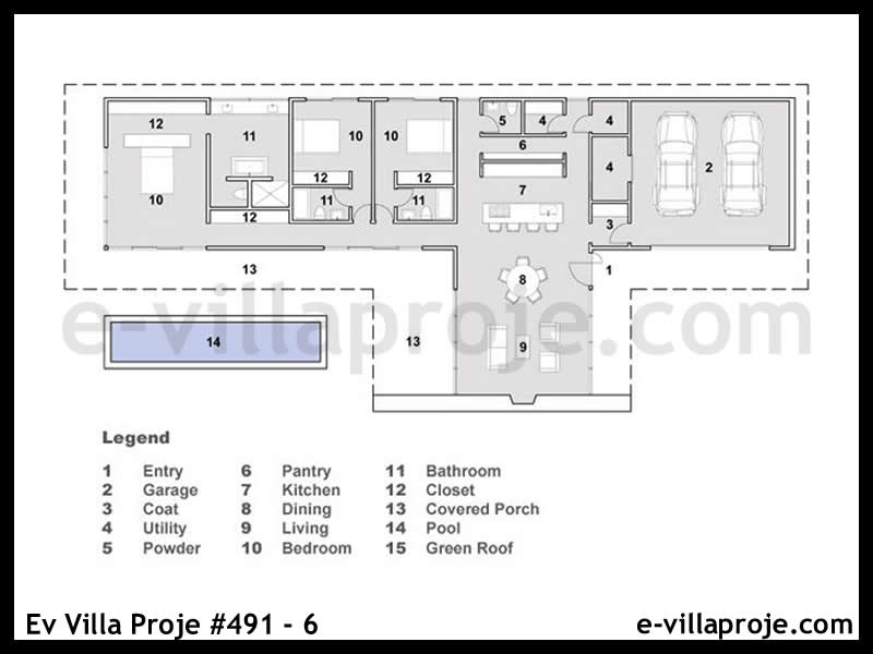 Ev Villa Proje #491 - 6 Thumbnail 2
