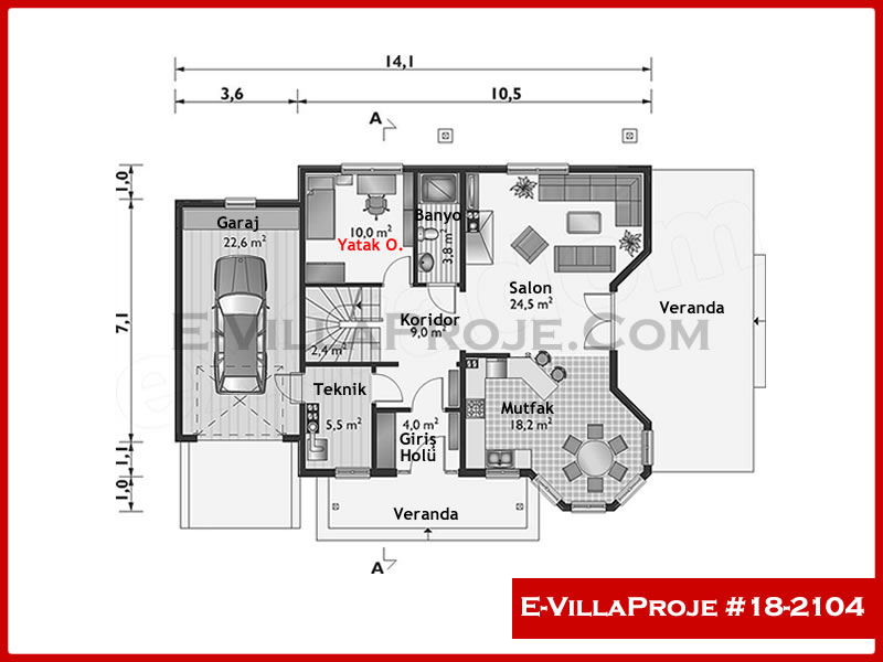 Ev Villa Proje #18 - 2104 Thumbnail 2