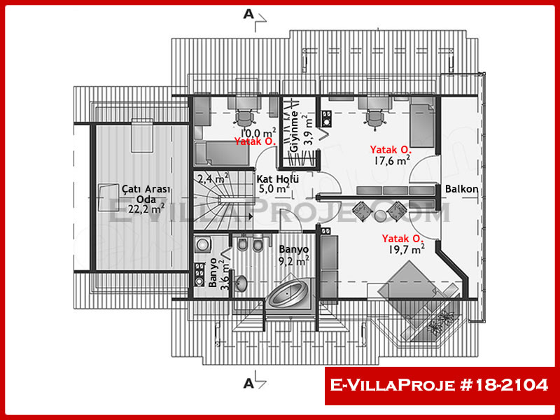 Ev Villa Proje #18 - 2104 Thumbnail 3