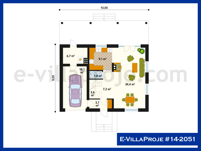 Ev Villa Proje #14 - 2051 Thumbnail 2