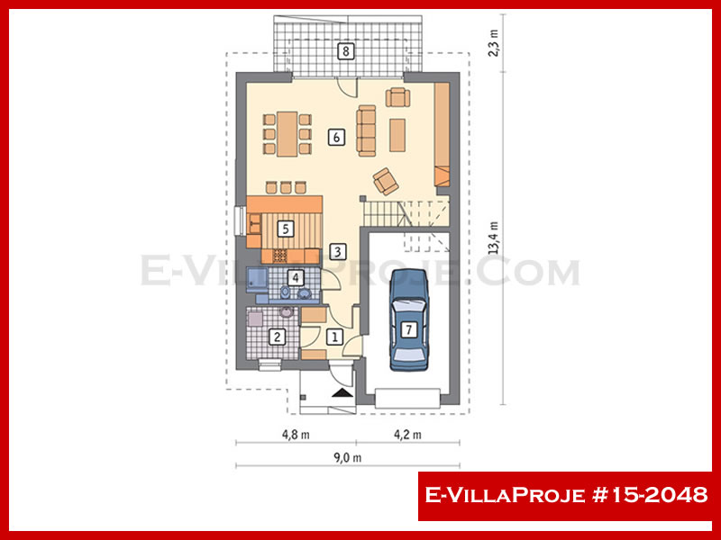 Ev Villa Proje #15 - 2048 Thumbnail 2