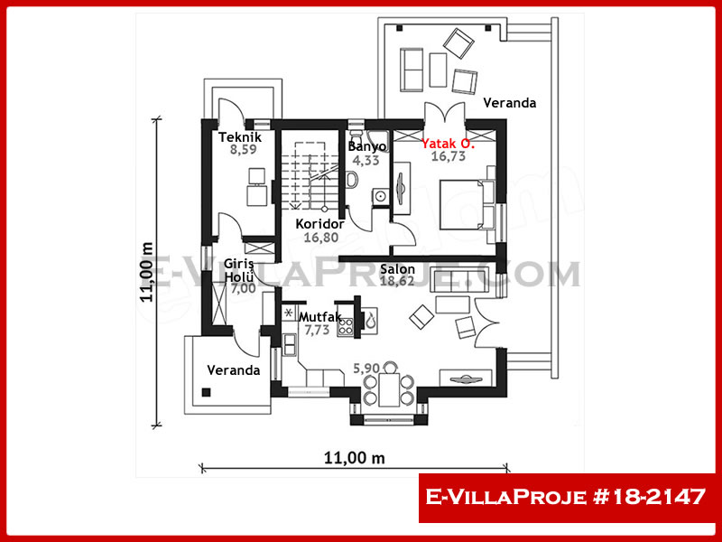 Ev Villa Proje #18 - 2147 Thumbnail 2