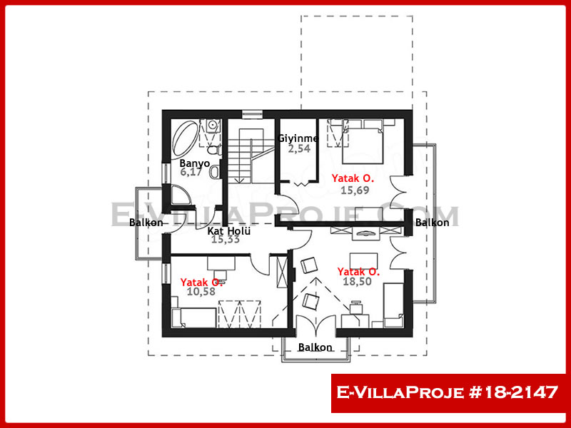 Ev Villa Proje #18 - 2147 Thumbnail 3
