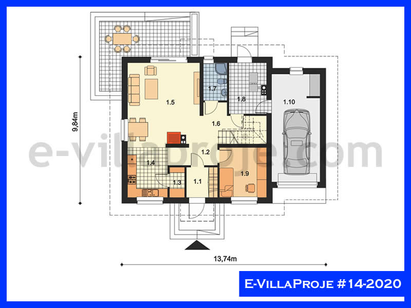 Ev Villa Proje #14 - 2020 Thumbnail 2