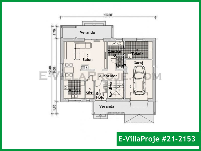 Ev Villa Proje #21 - 2153 Thumbnail 2